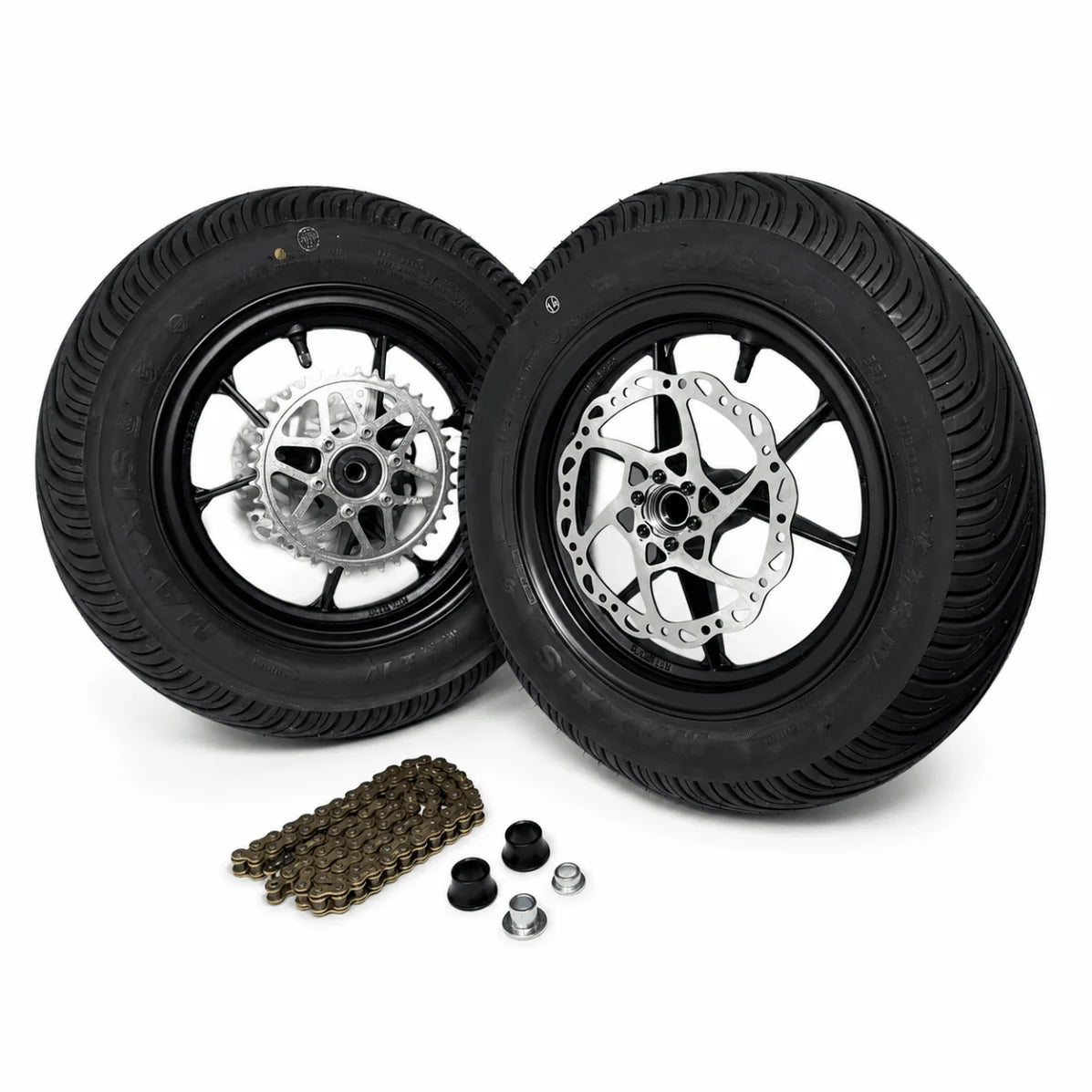 Pretvorite svoj Hyper Bee u supermoto uz originalni Surron Hyper Bee set kotača od 10″. 