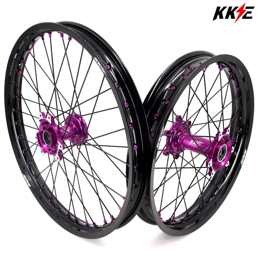 Set Felgi 21″/18" Surron Ultra Bee Crno Ljubičasto